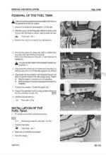Photo 2 - Komatsu WB97R-2 Shop Manual Backhoe Loader WEBM001003 SN 97F20887-