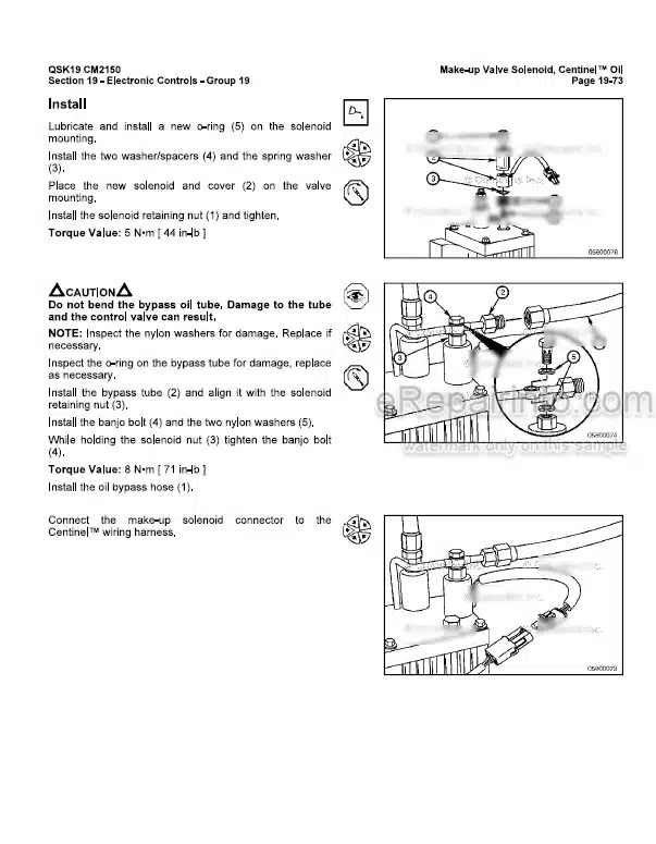 Photo 7 - Cummins QSK19 CM850 Troubleshooting And Repair Manual Vol 1 2 Engine With Electronic Control System 4021493