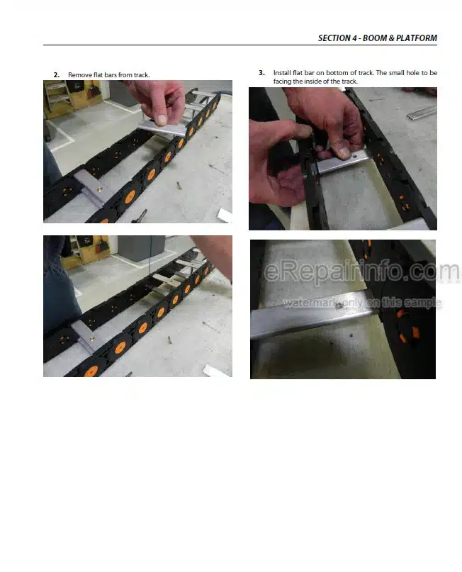 Photo 7 - JLG 1100SB Service And Maintenance Manual Boom Lift 3121265