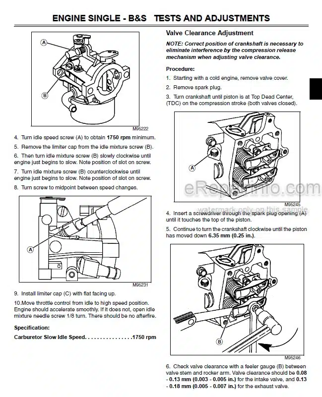 Photo 7 - John Deere 9940 Technical Repair Manual Cotton Picker TM1356