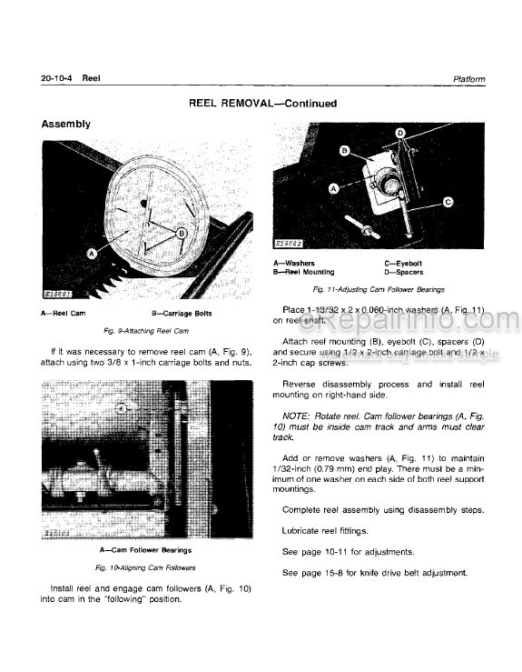 Photo 12 - John Deere 1380 Technical Manual Mower Conditioner TM1204