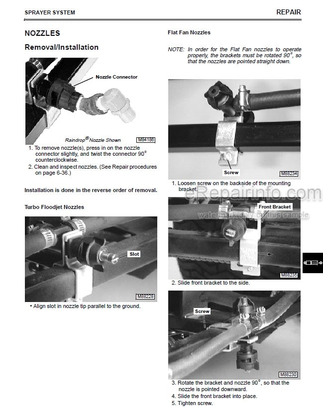 Photo 6 - John Deere 200 Technical Manual Synchronous Thinner TM1113