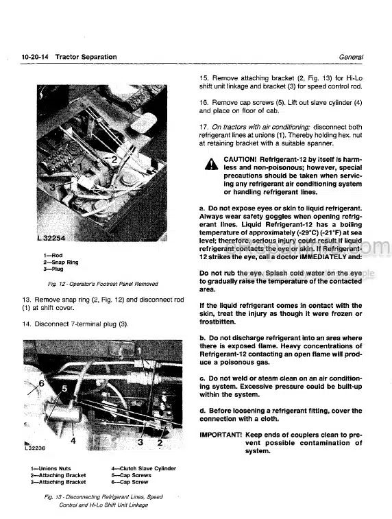 Photo 1 - John Deere 2940 Technical Manual Tractor TM1220