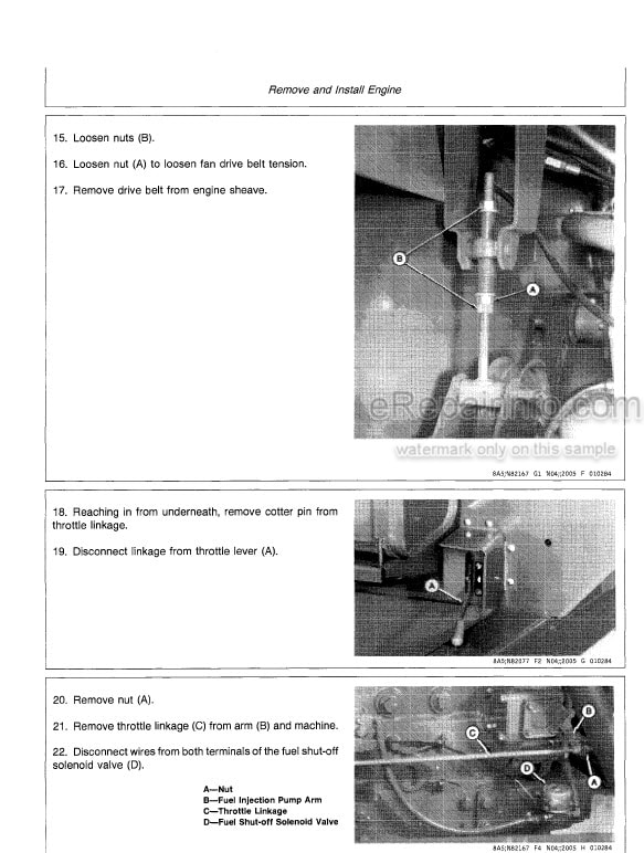 Photo 8 - John Deere 655 665 770 775 780 785 Technical Repair Manual Central Metering Seeder And Air Drill TM1306
