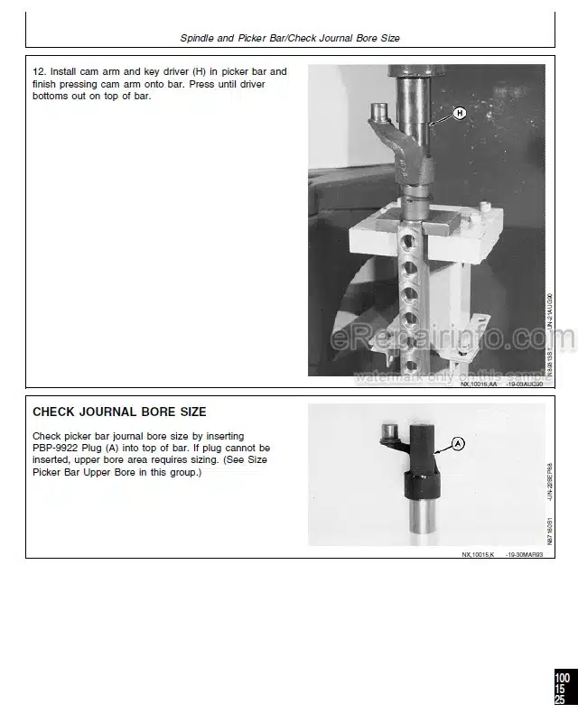 Photo 6 - John Deere 40 To 2000 Technical Manual PTO Drive Attachment TM1594
