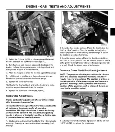Photo 7 - John Deere FD440V FD501V FD590V FD620D Component Technical Manual K Series Liquid Cooled Engine CTM93