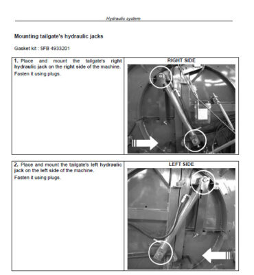 Photo 7 - John Deere CP48 Technical Repair Manual Core Pulverizer TM2098