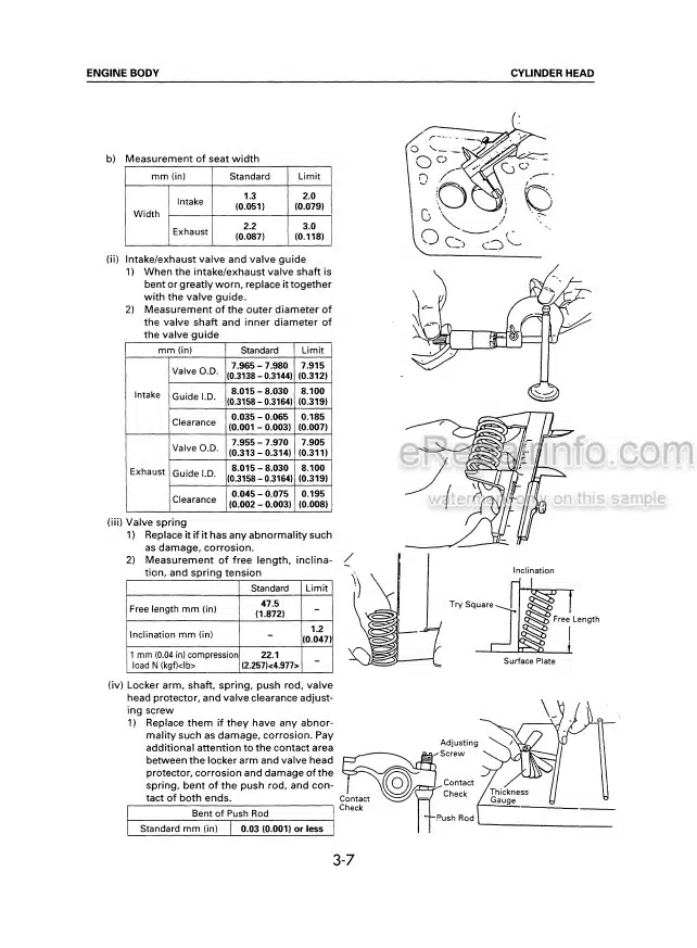 Photo 5 - Komatsu H20 Shop Manual Gasoline Engine For Komatsu Forklift
