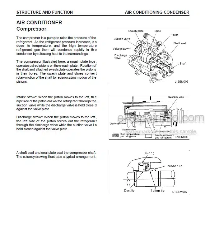 Photo 7 - Komatsu PC270-8 PC270LC-8 Shop Manual Hydraulic Excavator SEN00420-13 SN 20001-