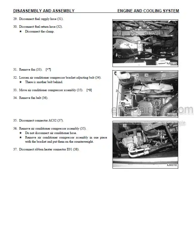 Photo 1 - Komatsu PC270LC-8 Shop Manual Hydraulic Excavator CEBM007202 SN A87001-
