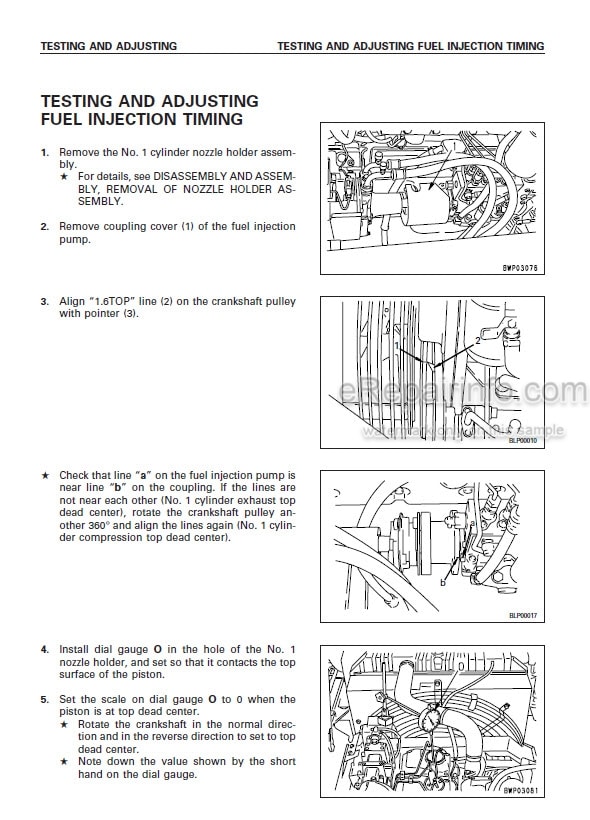 Photo 11 - Komatsu PC400-6 PC400LC-6 PC450-6 PC450LC-6 Shop Manual Supplement Hydraulic Excavator SEBM023600
