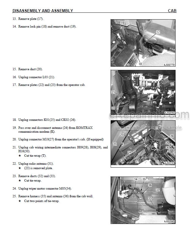Photo 1 - Komatsu PC450LC-8 Shop Manual Hydraulic Excavator CEBM007602 SN A10001-