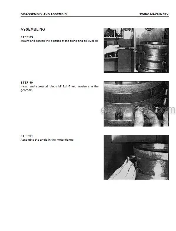 Photo 7 - Komatsu PW150ES-6K Shop Manual Wheel Excavator UEBM000401 SN K30001- K34001-