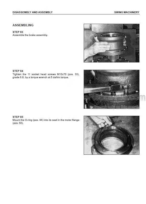 Photo 1 - Komatsu PW170ES-6K Shop Manual Wheel Excavator EEBM001601 SN K30001-