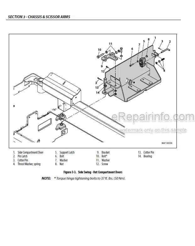 Photo 6 - JLG ES1330L ES1530L PVC2004 Service And Maintenance Manual Scissor Lift 31217189
