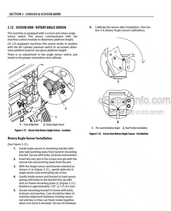 Photo 7 - JLG ES1330L ES1530L Service And Maintenance Manual Scissor Lift 3121794