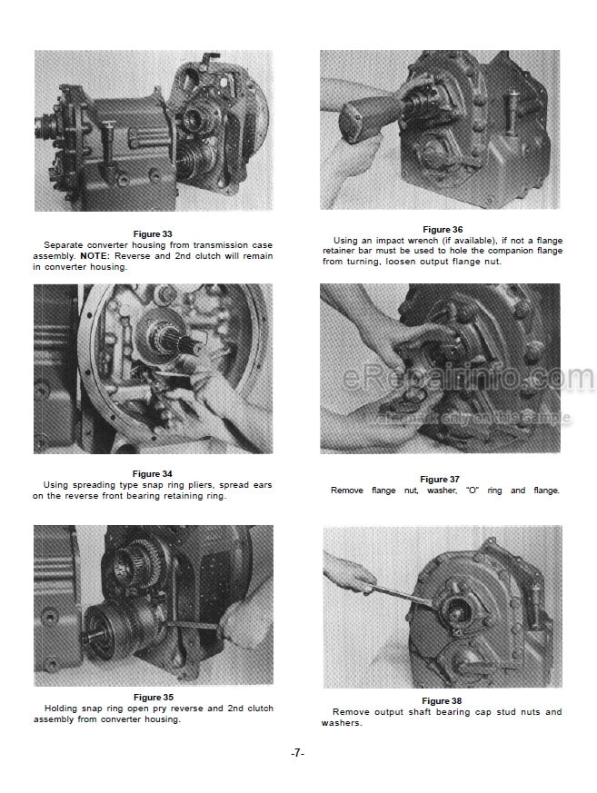 Photo 7 - JLG Gradall 534B Service Operation Lubrication Manual Telehandler 9103-1390