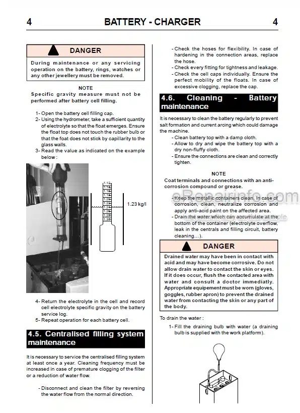 Photo 6 - JLG Grove Toucan 1010 1010I Service Manual Mast Boom Lift MA0235-01