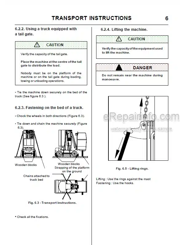 Photo 6 - JLG Grove Toucan 900 Operators And Safety Handbook Mast Boom Lift