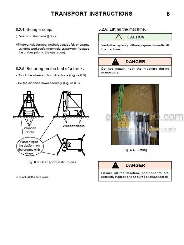 Photo 5 - JLG Grove VM2639E Operators And Safety Manual Delta Mast Boom Lift MA0178-01 ENG