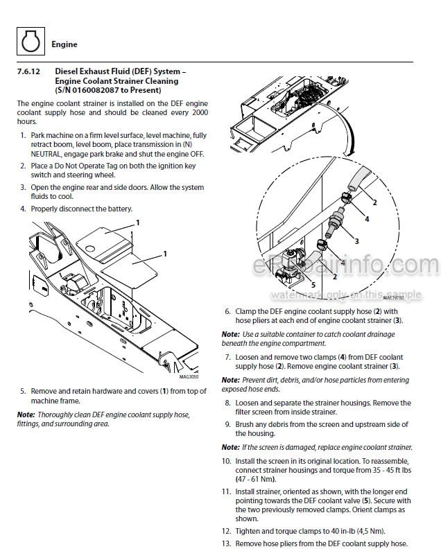 Photo 6 - JLG Skytrak 6036 6042 8042 10042 10054 Service Manual Telehandler 31211015 SN 0160069719 To Present And Other SN