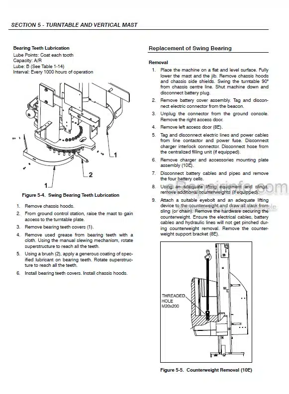 Photo 8 - JLG Toucan 8E 10E Service And Maintenance Manual Mast Boom Lift 31210243