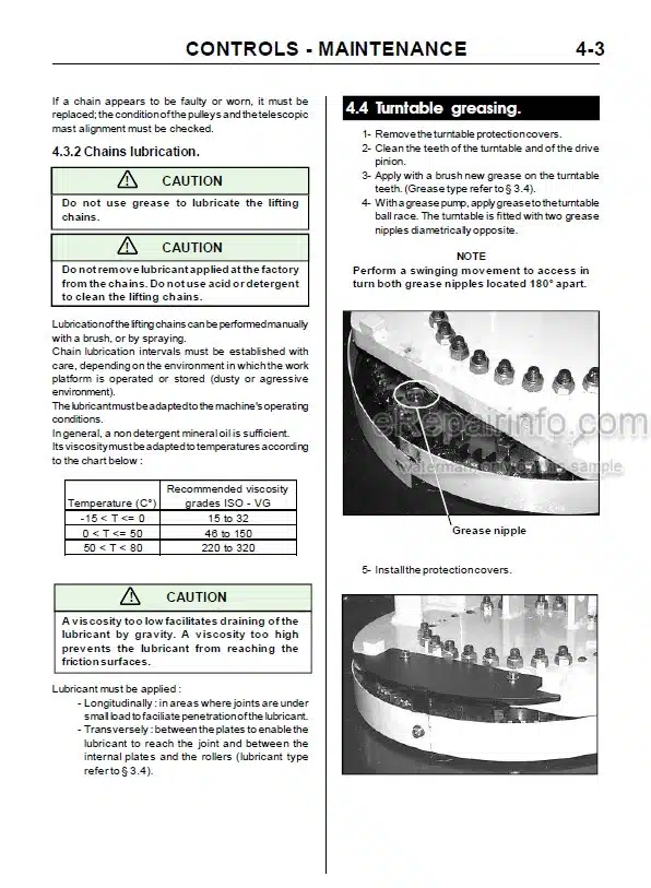 Photo 6 - JLG Toucan V1331E Service Manual Mast Boom Lift MA0300-01