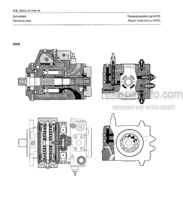 Photo 7 - John Deere 1458 Workshop Manual Forwarder TM1993