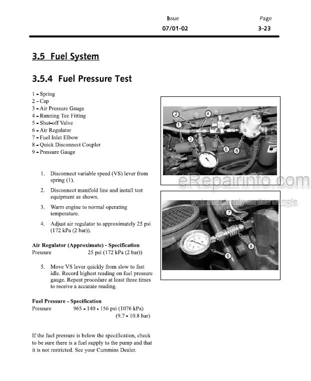 Photo 11 - John Deere 853G Technical Manual Feller-Buncher SN 003001 – 003083 TM1989