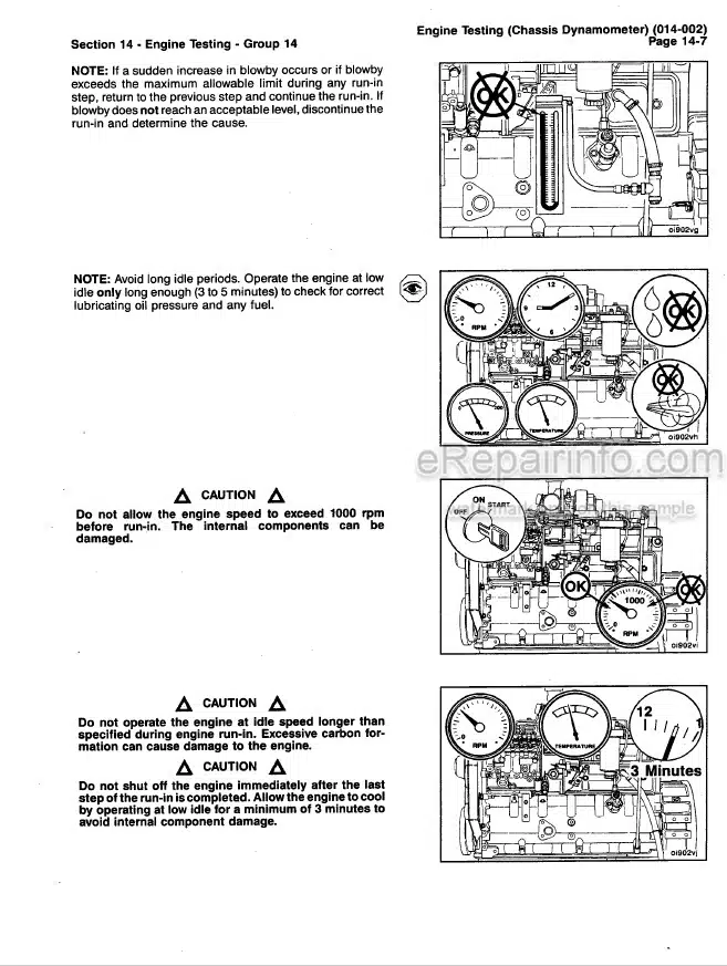 Photo 7 - Komatsu 95E-5 Series Shop Manual Engine SEN01966-14