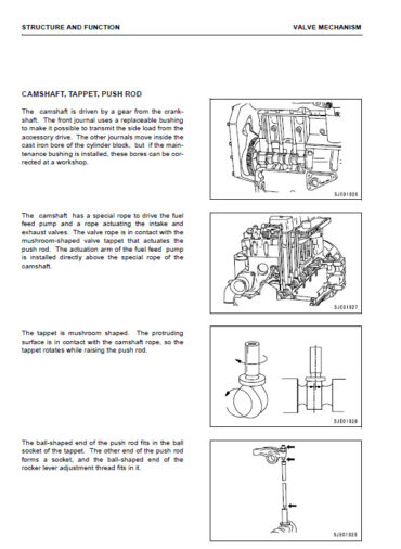 Photo 2 - Komatsu 114 Series Shop Manual Diesel Engine SEBM024606
