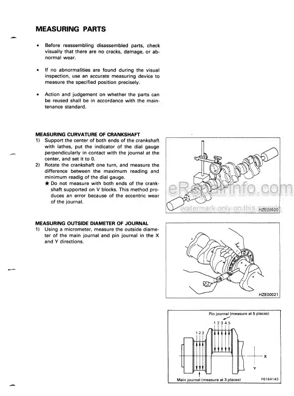 Photo 1 - Komatsu 6D170-1 Series Shop Manual Diesel Engine