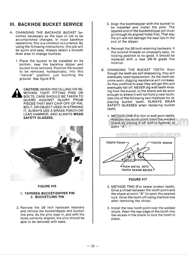 Photo 1 - Kubota 4540 Service Procedures And Parts List Backhoe