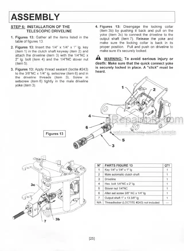 Photo 5 - Kubota F2000 Operators Manual Front Mower 7661762110