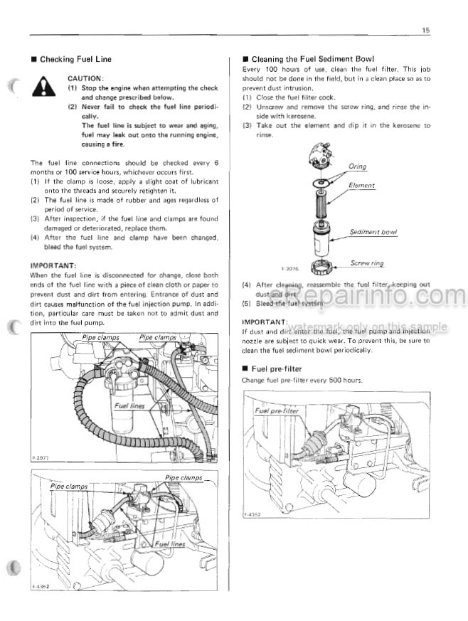 Photo 5 - Kubota GR246A-46 Fun Connect Owners Manual Snowblower 77700-03964