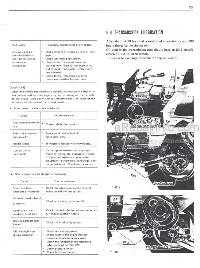 Photo 7 - Kubota L235 L275 Operators Manual Tractor 35260-19717
