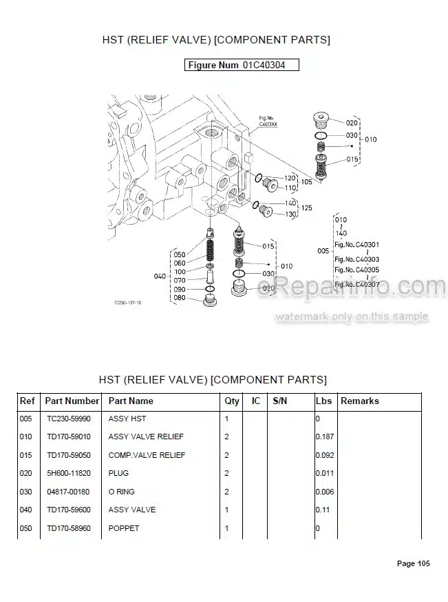 Photo 6 - Kubota L4400DT Parts Book Tractor