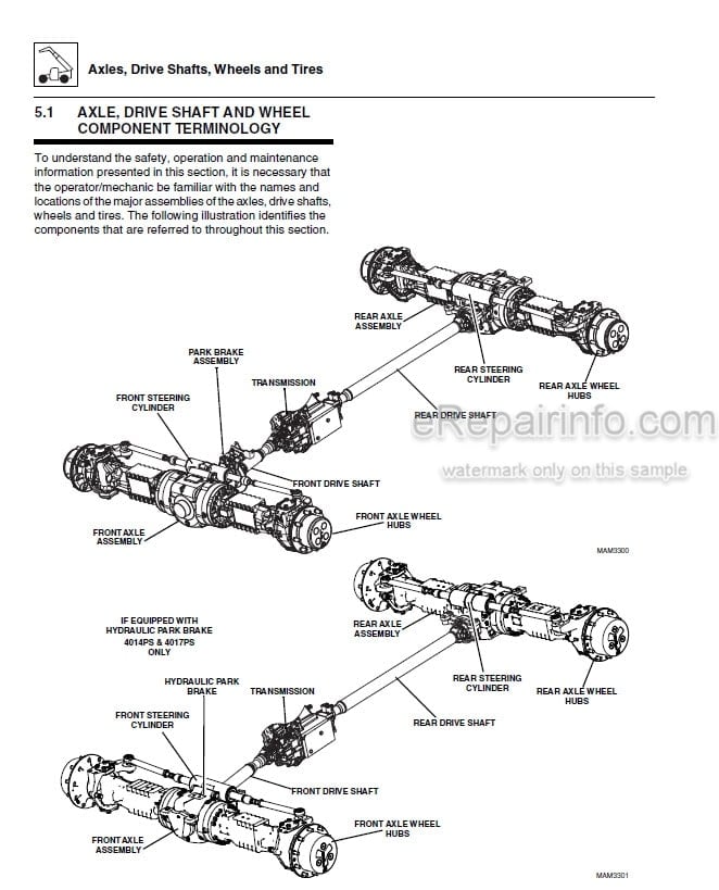 Photo 6 - JLG 3706PS To Agrovector 37.7 Service Manual Telehandler 31200800