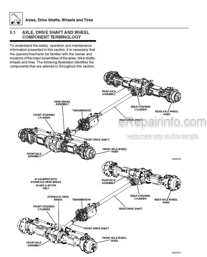 Photo 3 - JLG 3706PS To Agrovector 37.7 Service Manual Telehandler 31200800