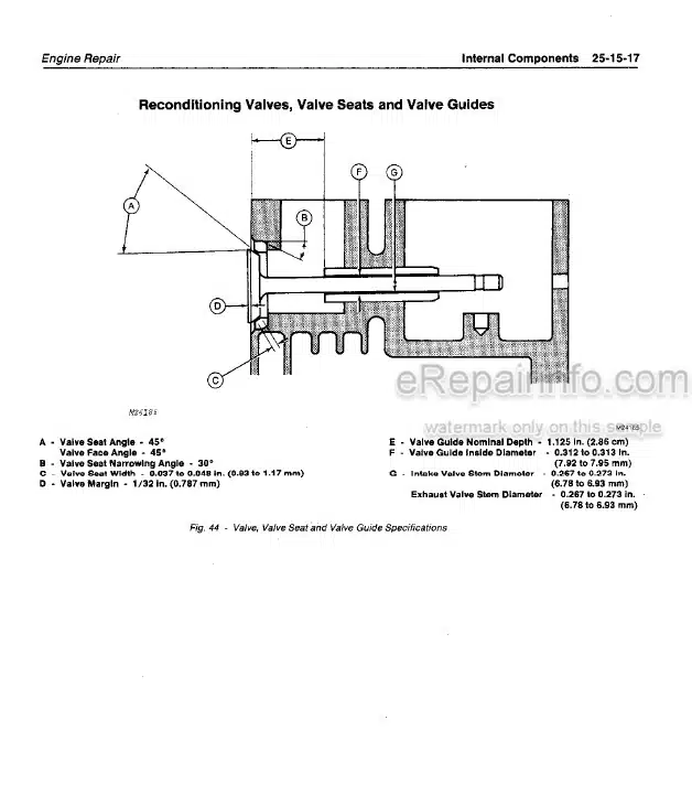 Photo 6 - John Deere 60 Technical Manual Skid Steer Loader TM1185