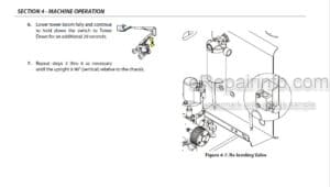 Photo 6 - JLG 680S Operation And Safety Manual Boom Lift SN2
