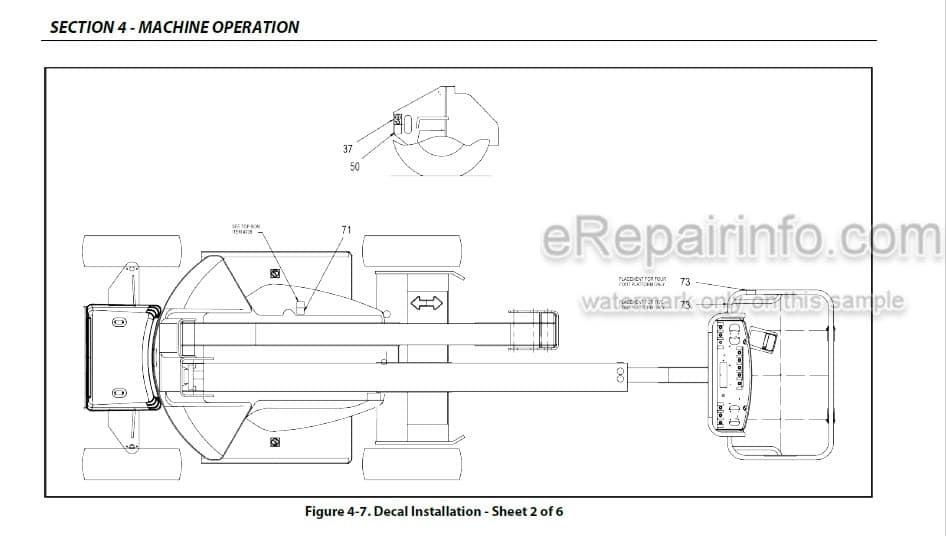 Photo 5 - JLG E450AJ PVC2001 Operation And Safety Manual Boom Lift