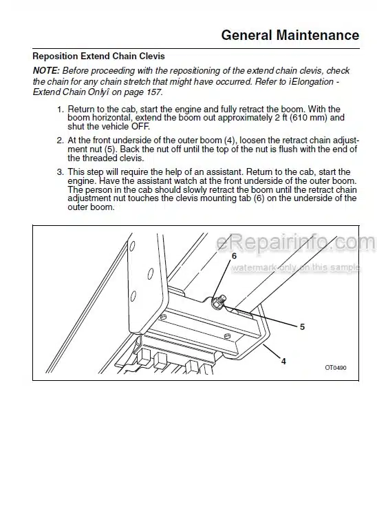 Photo 5 - JLG 534D-9 534D-10 Operation And Safety Manual Telehandler 31200169