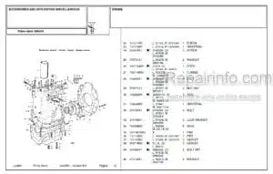 Photo 5 - Landini First Series 4000 Special Parts Catalog Crawler Tractor 1821320M1