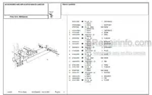 Photo 4 - Landini First Series 4000 Special Parts Catalog Crawler Tractor 1821320M1