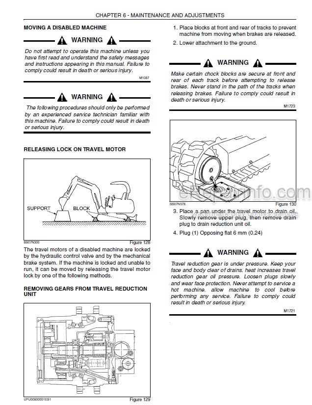 Photo 10 - Case CX17B Tier 4 Operators Manual Hydraulic Excavator