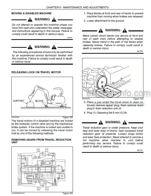 Photo 1 - Case CX17B Tier 4 Operators Manual Hydraulic Excavator