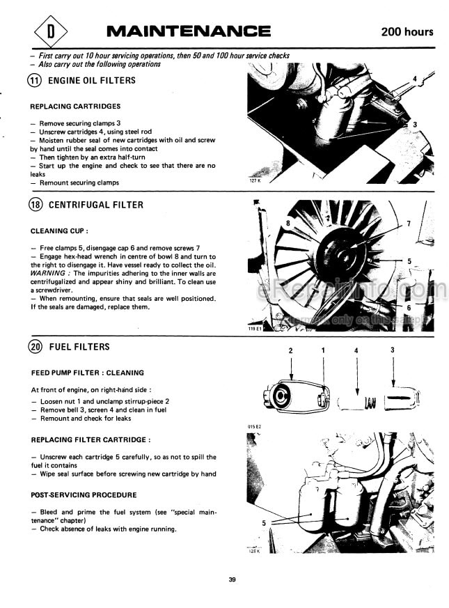 Photo 3 - Case Poclain 220CKS Operators Manual Excavator S406298M1