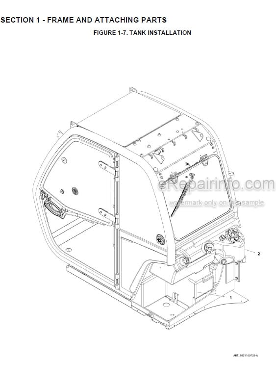 Photo 5 - JLG 1075 PVC1911 Illustrated Parts Manual Telehandler 31211481