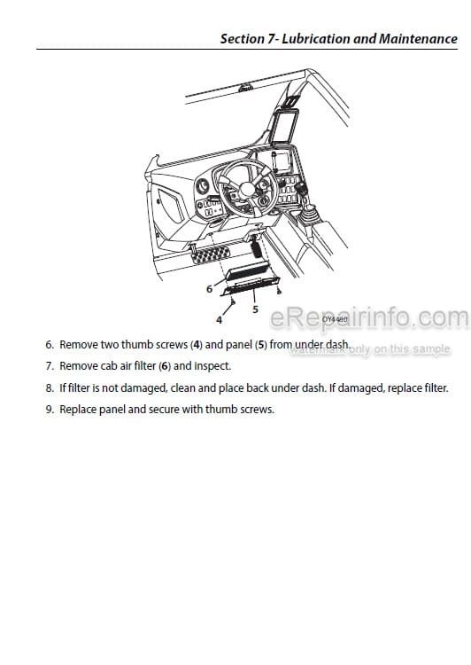 Photo 10 - JLG 1075 PVC1911 2005 Operation And Safety Manual Telehandler